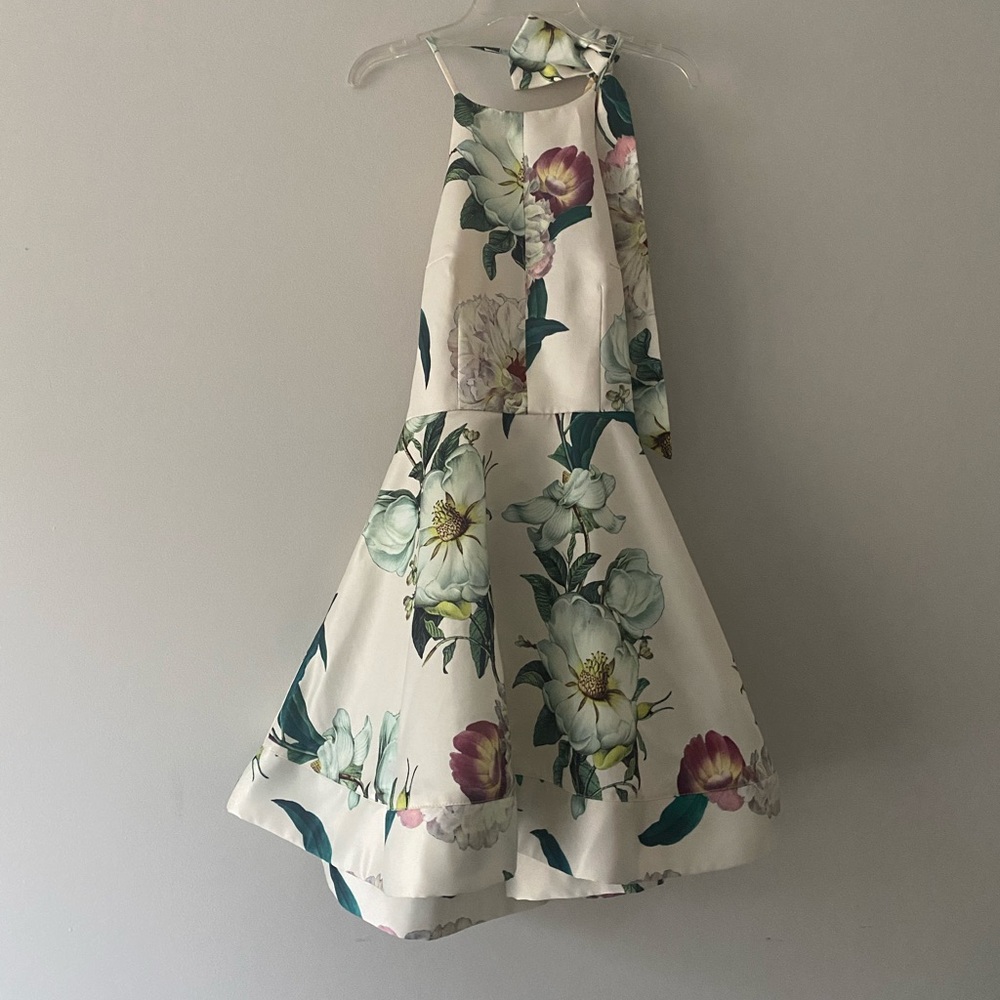 Lulu’s Floral Halter-Top Dress